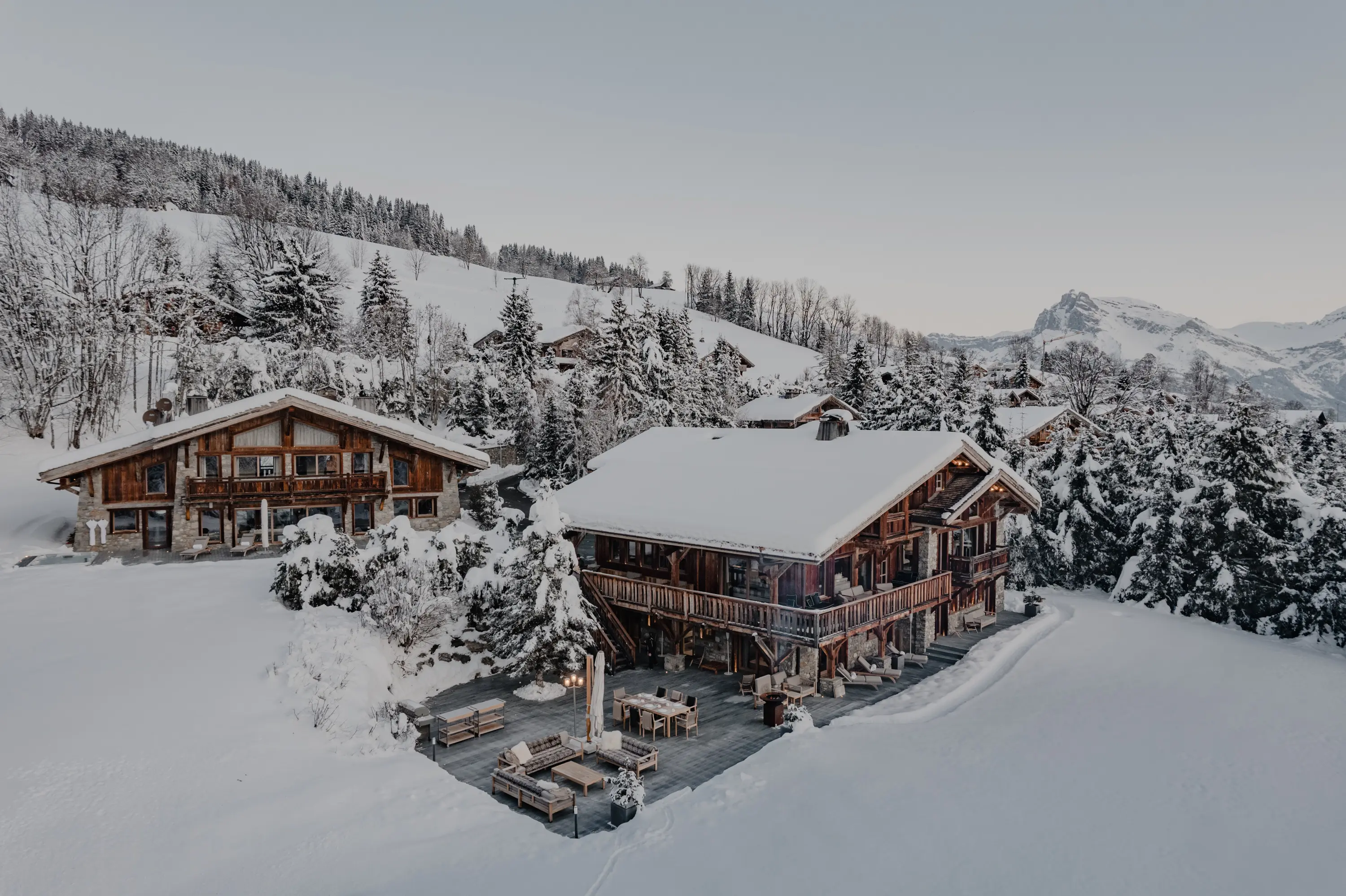 Luxury Chalets in the French Alps by Ultima Collection