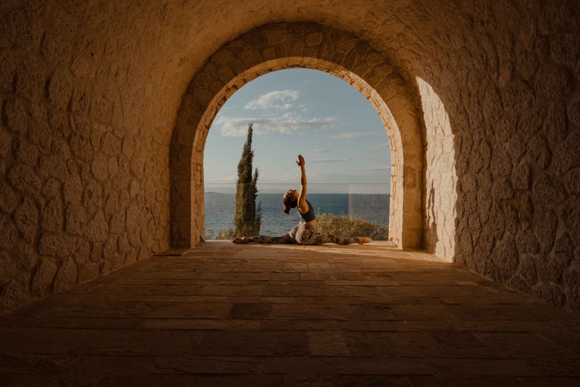 Yoga wellness experience